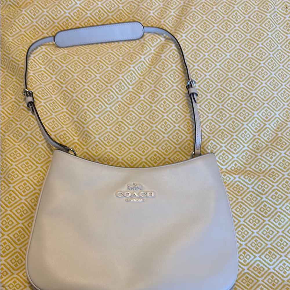 Coach Cream Shoulder Bag